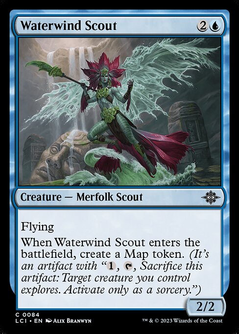 Waterwind Scout - The Lost Caverns of Ixalan Common Card