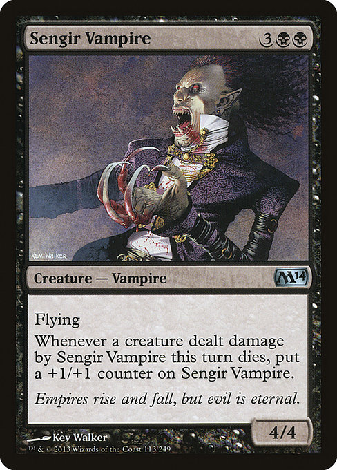 Sengir Vampire - Magic 2014 Uncommon Card