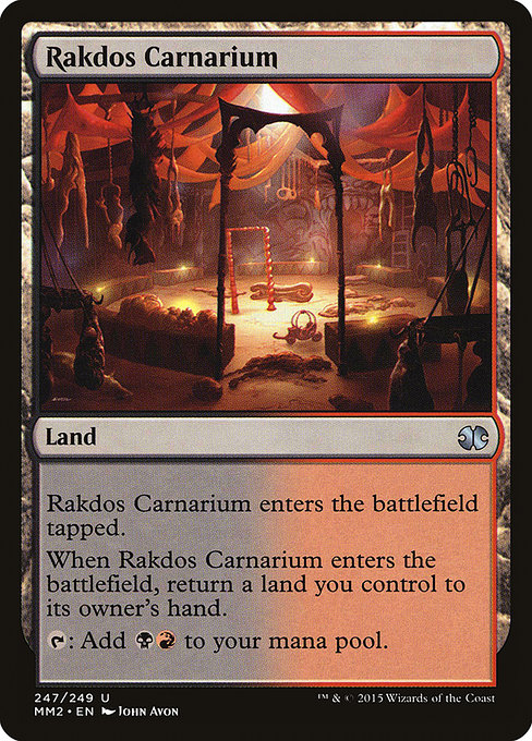 Rakdos Carnarium - Modern Masters 2015 Uncommon Card