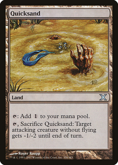Quicksand - Tenth Edition Uncommon Card