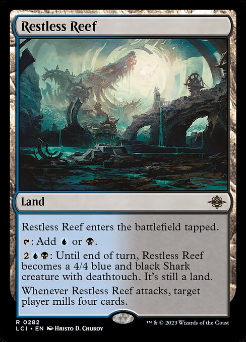 Restless Reef - The Lost Caverns of Ixalan Rare Card