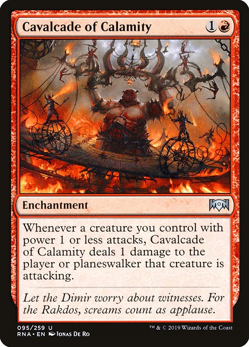 Cavalcade of Calamity - Ravnica Allegiance Uncommon Card