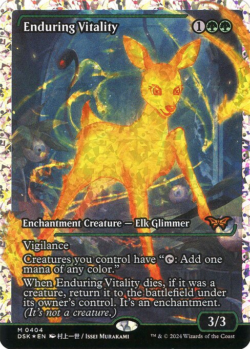 Enduring Vitality - Duskmourn: House of Horror Mythic Card