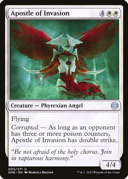 Apostle of Invasion - Phyrexia: All Will Be One Uncommon Card