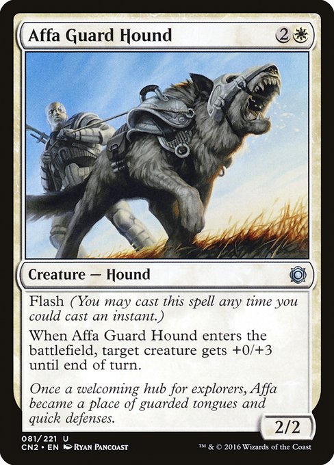 Affa Guard Hound - Conspiracy: Take the Crown Uncommon Card