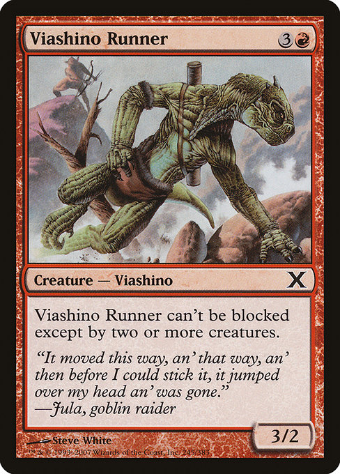 Viashino Runner - Tenth Edition Common Card