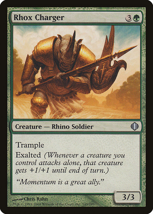 Rhox Charger - Shards of Alara Uncommon Card