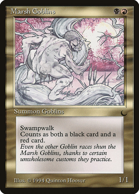 Marsh Goblins - The Dark Common Card