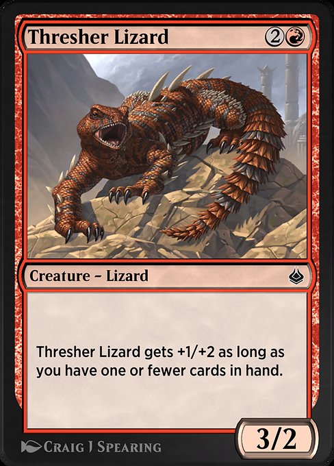 Thresher Lizard - Amonkhet Remastered Common Card