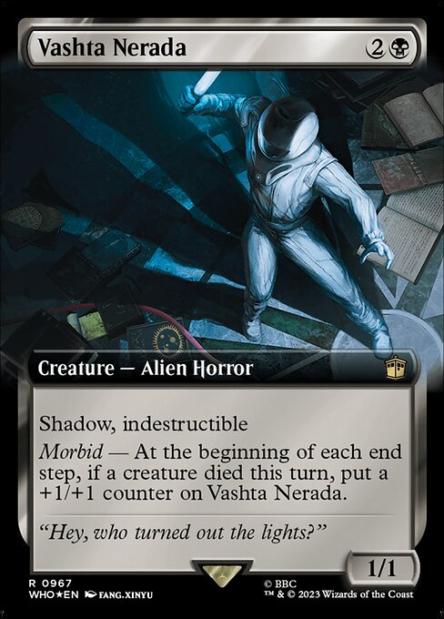 Vashta Nerada - Doctor Who Rare Card