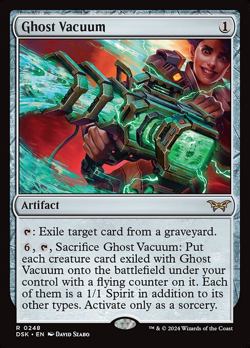 Ghost Vacuum - Duskmourn: House of Horror Rare Card