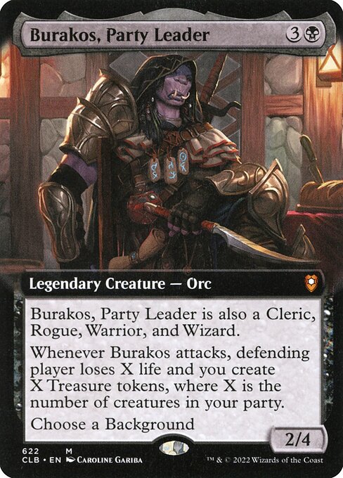 Burakos, Party Leader - Commander Legends: Battle for Baldur's Gate Mythic Card