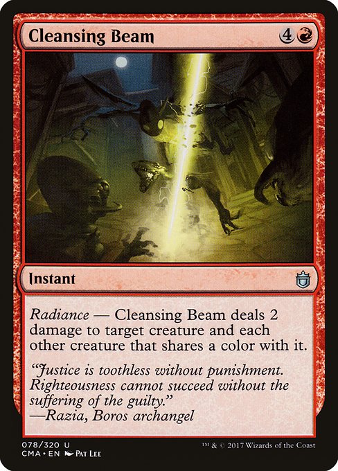 Cleansing Beam - Commander Anthology Uncommon Card