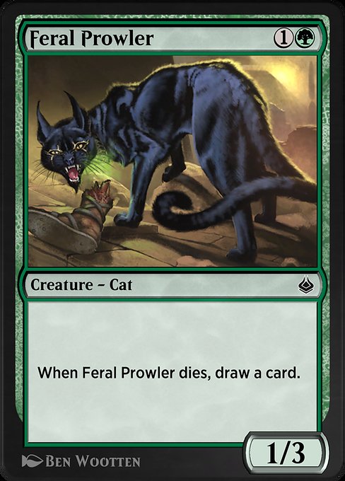 Feral Prowler - Amonkhet Remastered Common Card