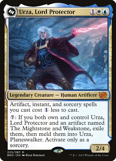 Urza, Lord Protector - The Brothers' War Mythic Card