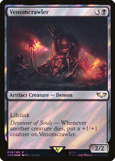 Venomcrawler - Warhammer 40,000 Commander Rare Card