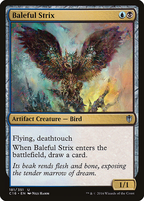 Baleful Strix - Commander 2016 Uncommon Card