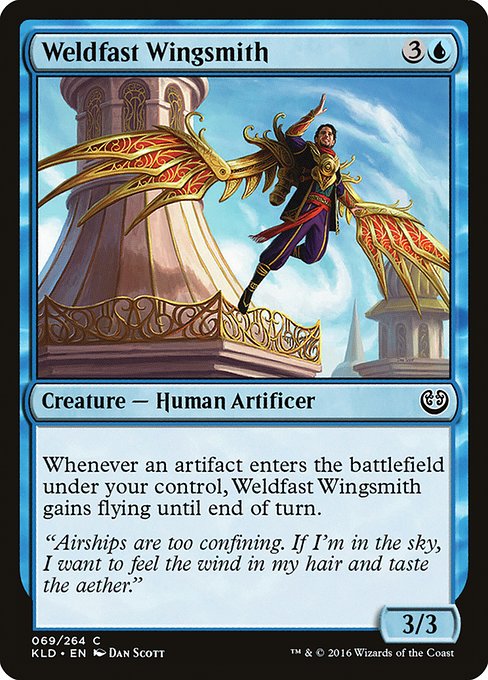 Weldfast Wingsmith - Kaladesh Common Card