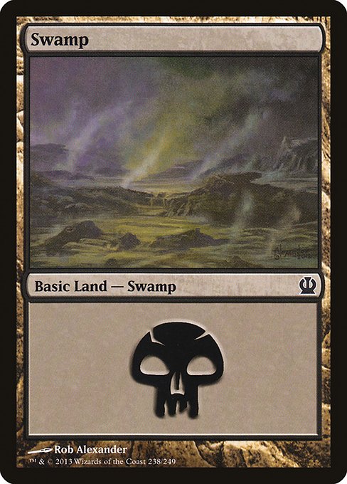 Swamp - Theros Common Card