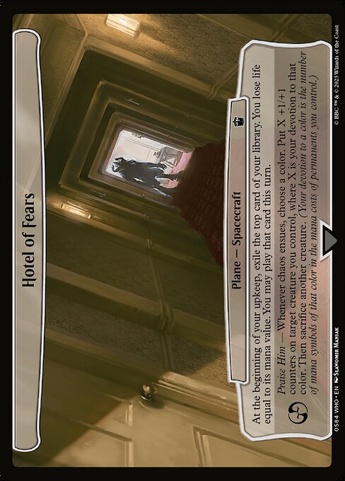 Hotel of Fears - Doctor Who Common Card