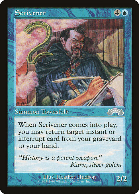 Scrivener - Exodus Uncommon Card