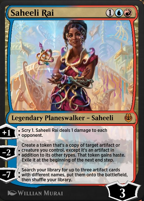 Saheeli Rai - Kaladesh Remastered Mythic Card