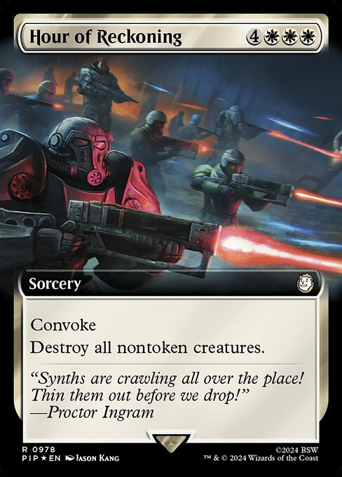 Hour of Reckoning - Fallout Rare Card