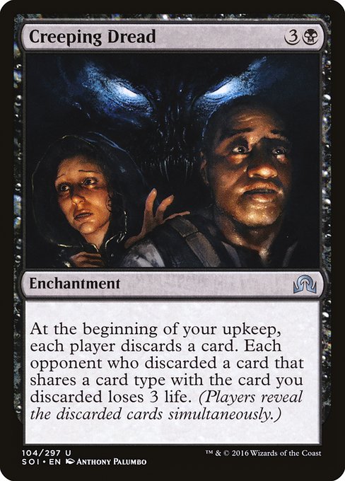 Creeping Dread - Shadows over Innistrad Uncommon Card