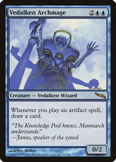 Vedalken Archmage - Mirrodin Rare Card
