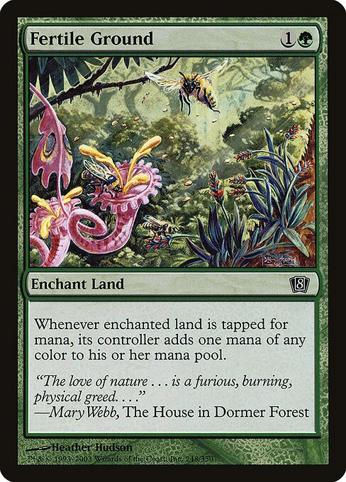 Fertile Ground - Eighth Edition Common Card