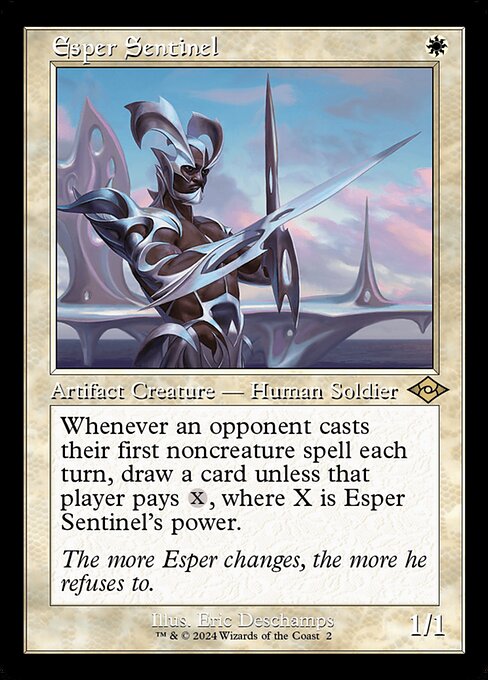 Esper Sentinel - Modern Horizons 2 Timeshifts Rare Card