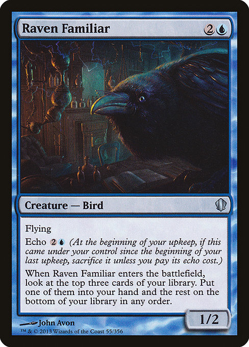Raven Familiar - Commander 2013 Uncommon Card