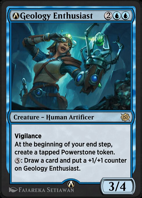 A-Geology Enthusiast - The Brothers' War Rare Card