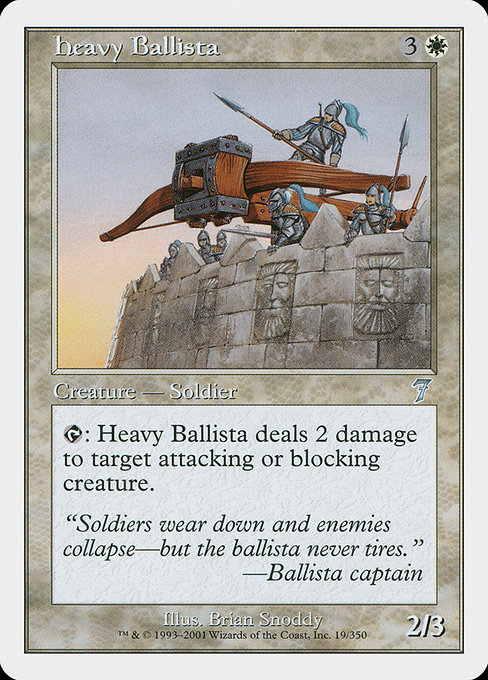 Heavy Ballista - Seventh Edition Uncommon Card