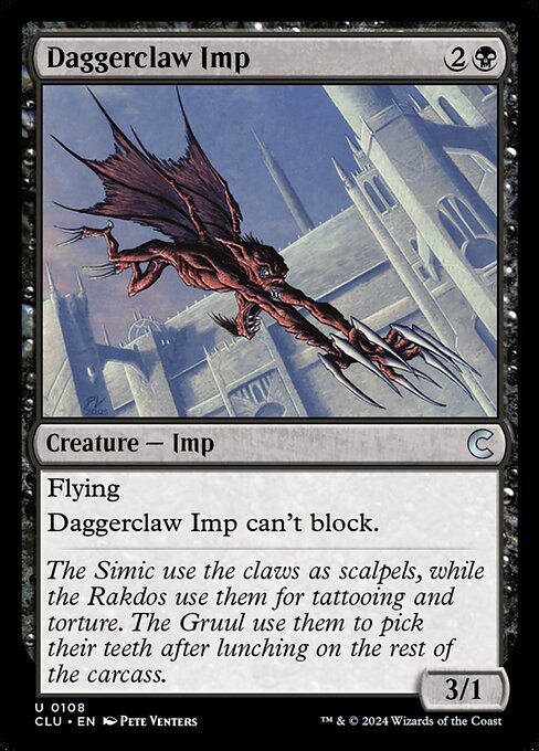 Daggerclaw Imp - Ravnica: Clue Edition Uncommon Card