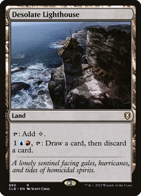 Desolate Lighthouse - Commander Legends: Battle for Baldur's Gate Rare Card