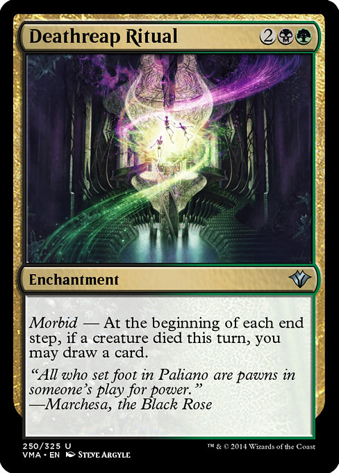 Deathreap Ritual - Vintage Masters Uncommon Card