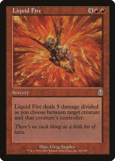Liquid Fire - Odyssey Uncommon Card