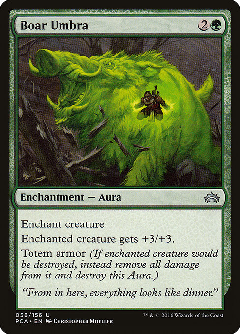 Boar Umbra - Planechase Anthology Uncommon Card