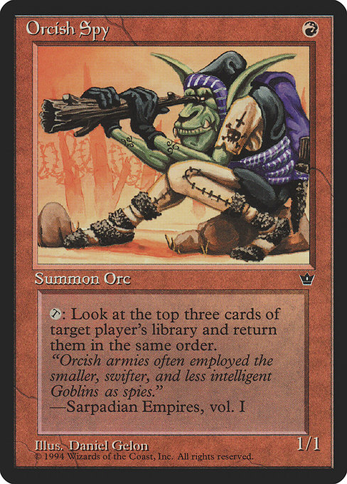 Orcish Spy - Fallen Empires Common Card