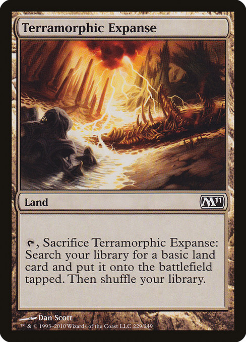Terramorphic Expanse - Magic 2011 Common Card