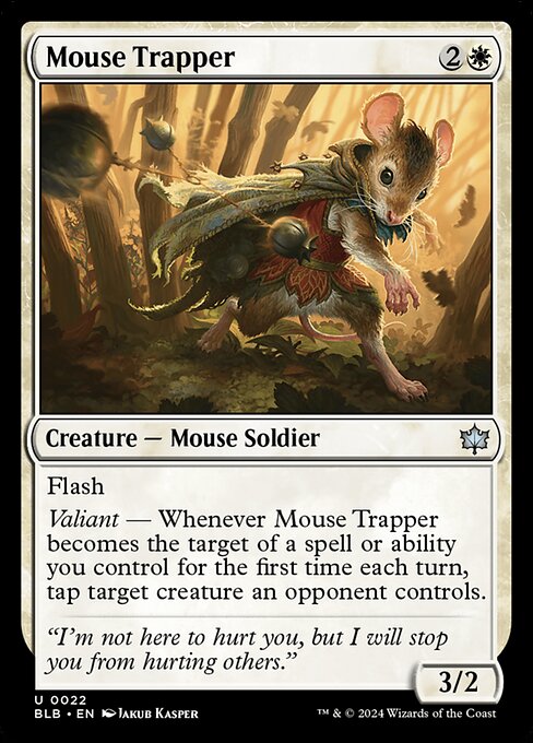 Mouse Trapper - Bloomburrow Uncommon Card