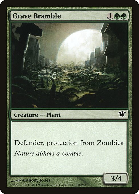 Grave Bramble - Innistrad Common Card