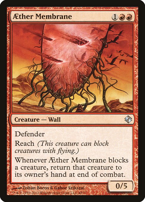 Aether Membrane - Duel Decks: Venser vs. Koth Uncommon Card