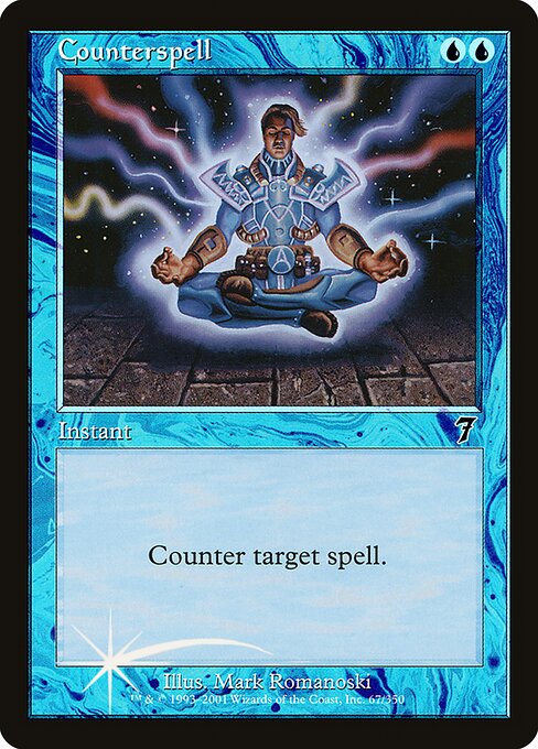 Counterspell - Seventh Edition Common Card