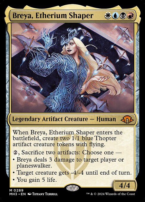 Breya, Etherium Shaper - Modern Horizons 3 Mythic Card