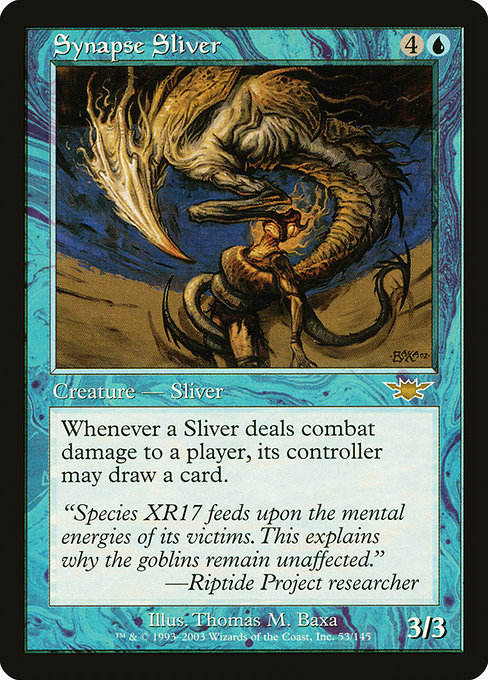 Synapse Sliver - Legions Rare Card