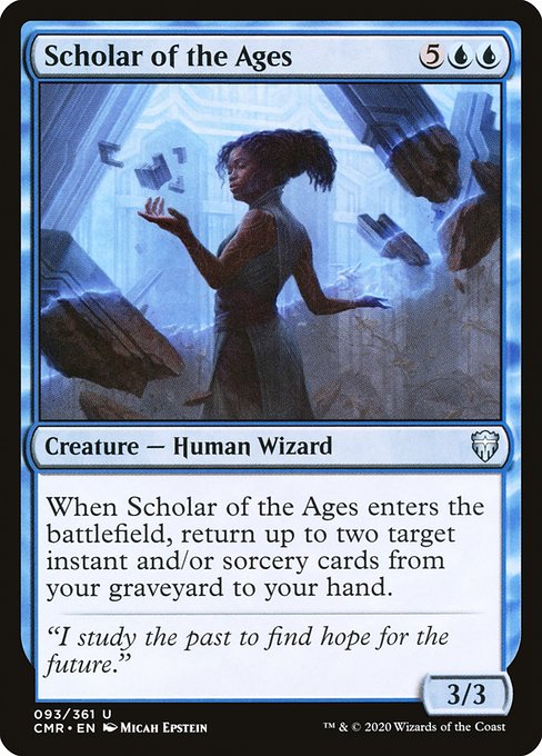 Scholar of the Ages - Commander Legends Uncommon Card