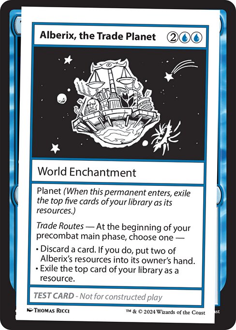 Alberix, the Trade Planet - Mystery Booster 2 Rare Card