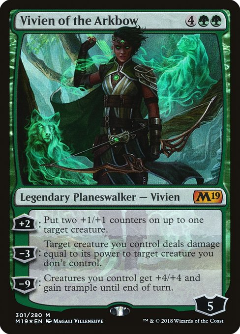 Vivien of the Arkbow - Core Set 2019 Mythic Card